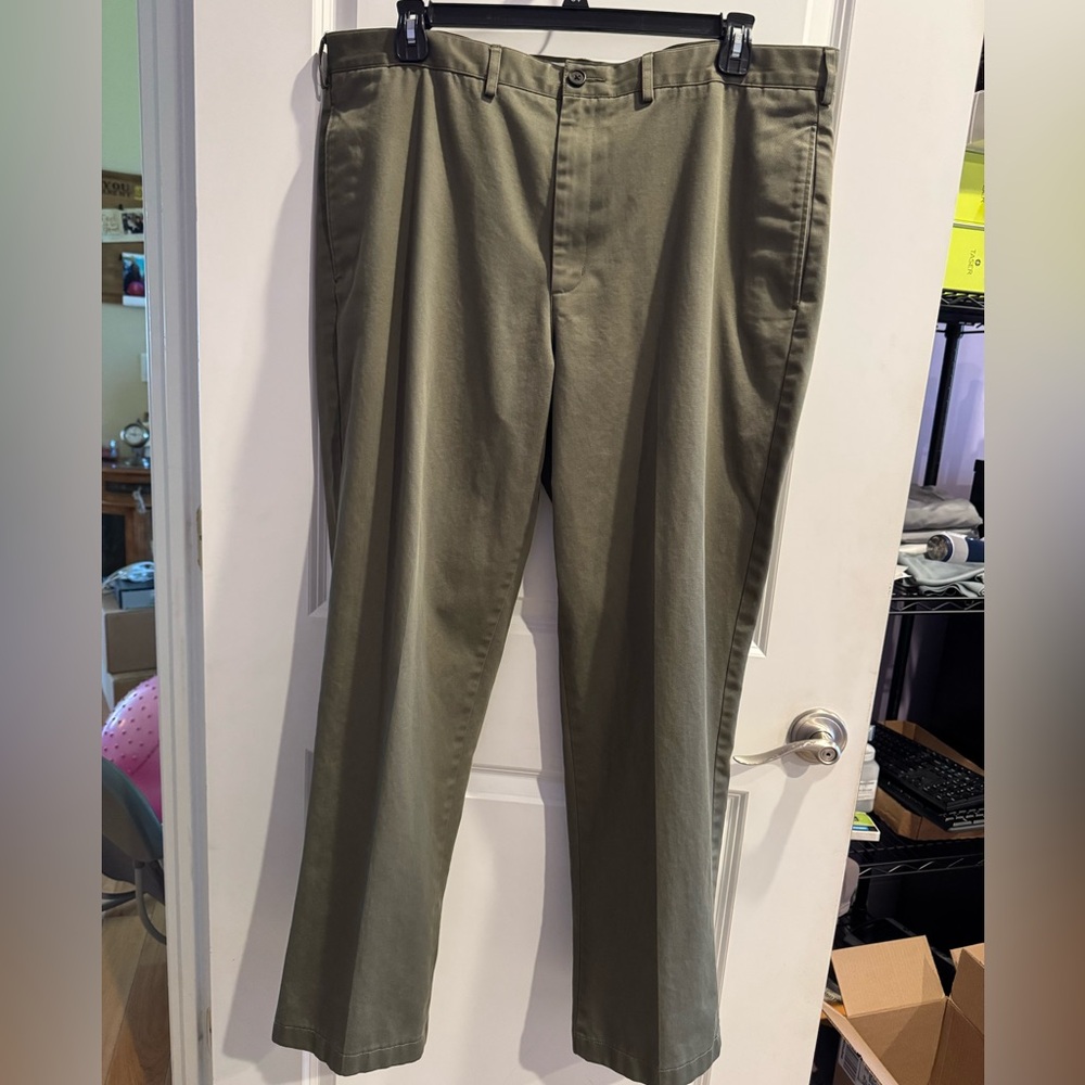 Lands' End Men's Khaki Chinos